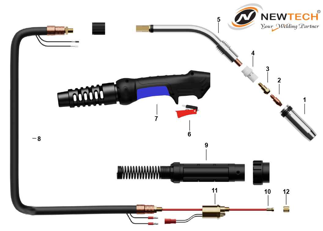 Laser Welding Torch